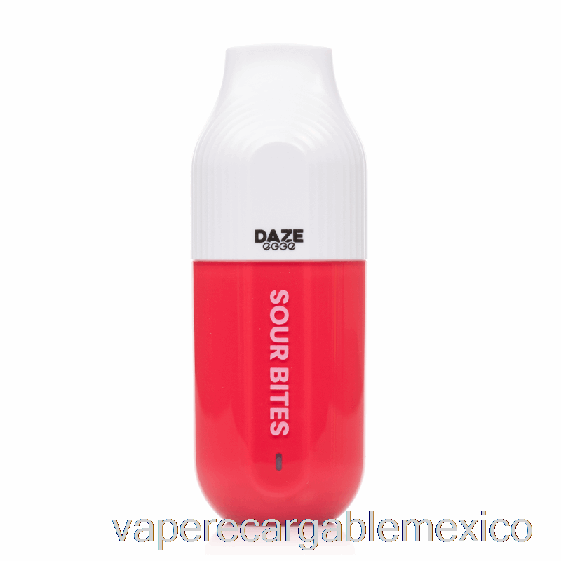 Vape Recargable 7 Daze Egge 3000 Bocados Sour Desechables